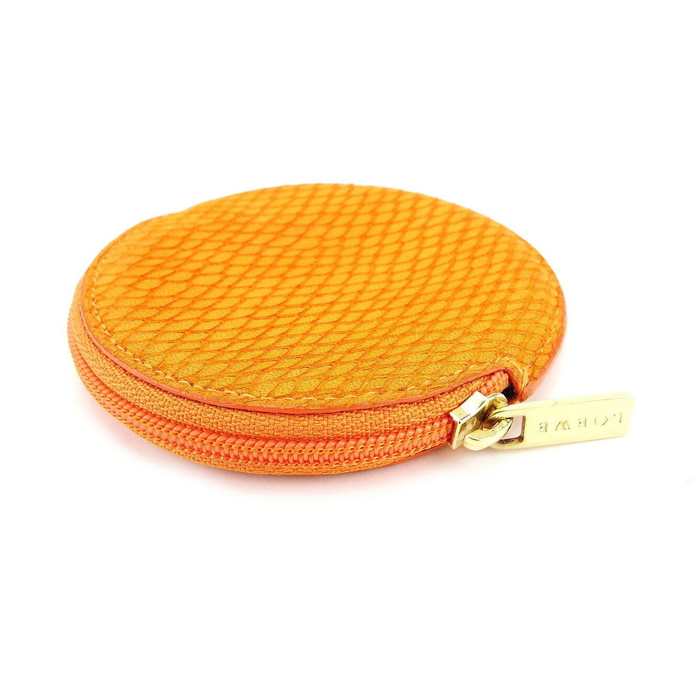 Loewe Orange Leather Python Case - image 3